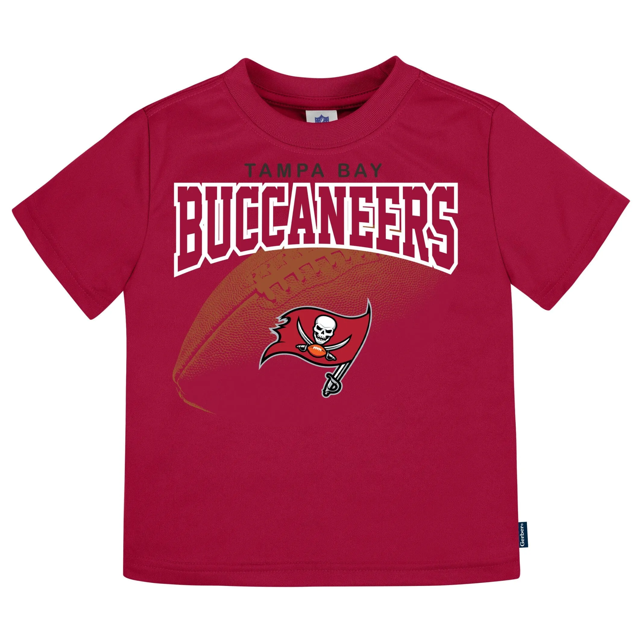 3-Pack Infant & Toddler Boys Buccaneers Short Sleeve Tees Gerber Childrenswea