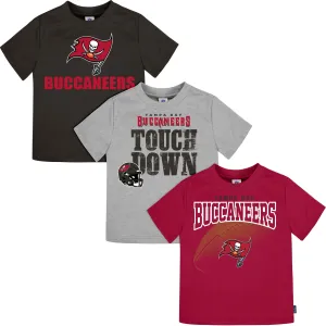3-Pack Infant & Toddler Boys Buccaneers Short Sleeve Tees Gerber Childrenswea