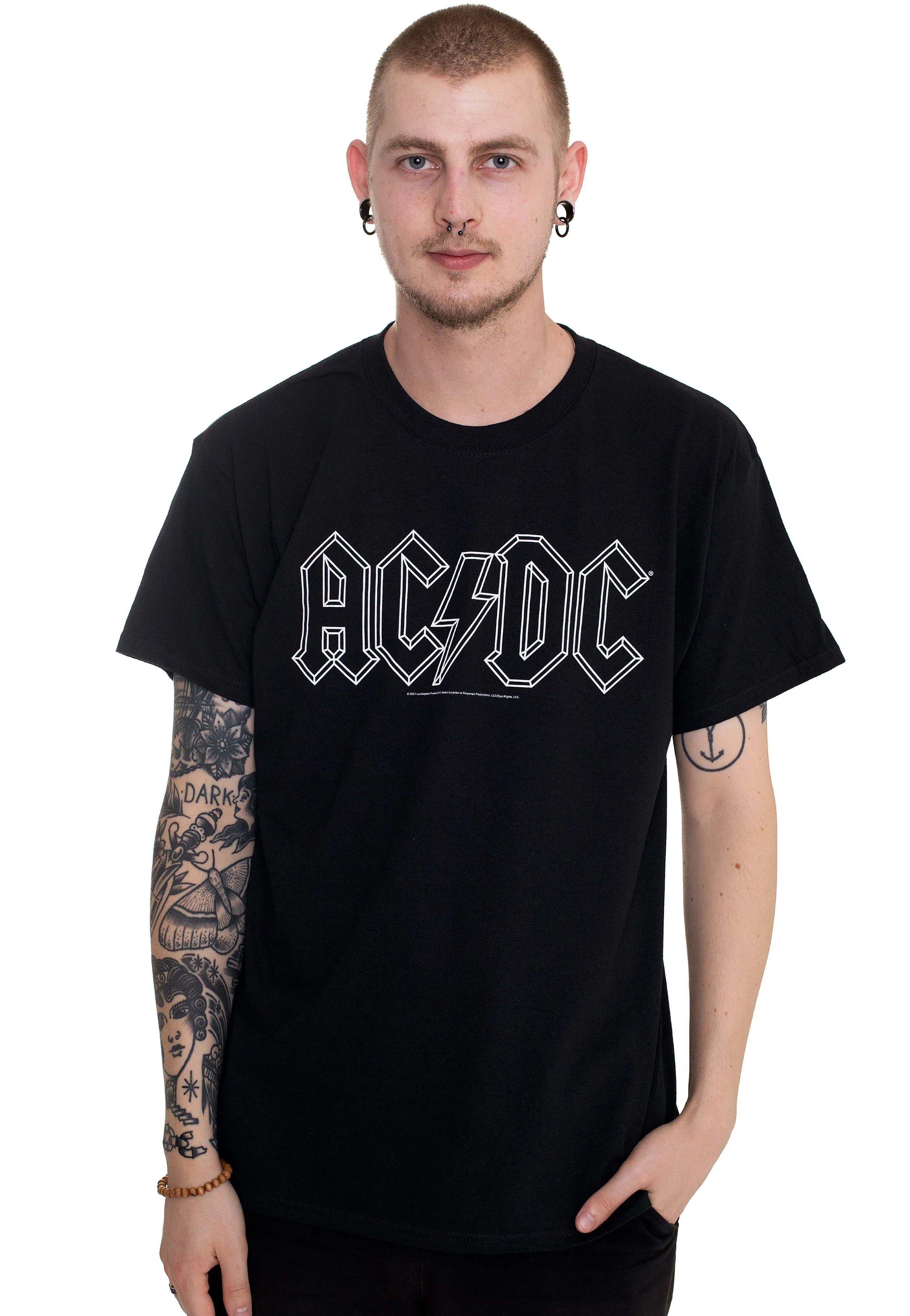 AC/DC - Outline Logo - T-Shirt