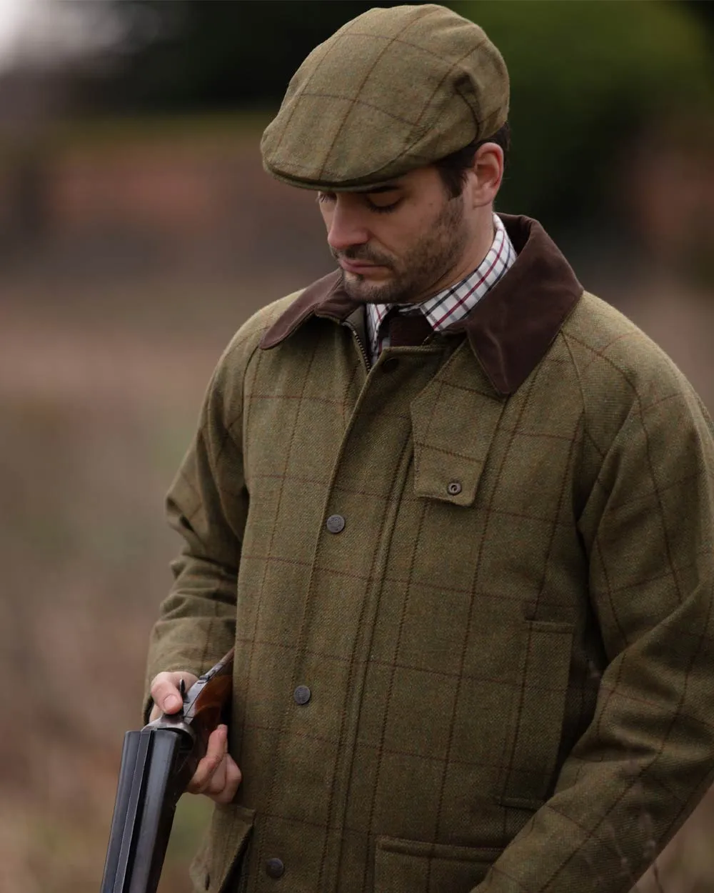 Alan Paine Rutland Waterproof Tweed Shooting Coat