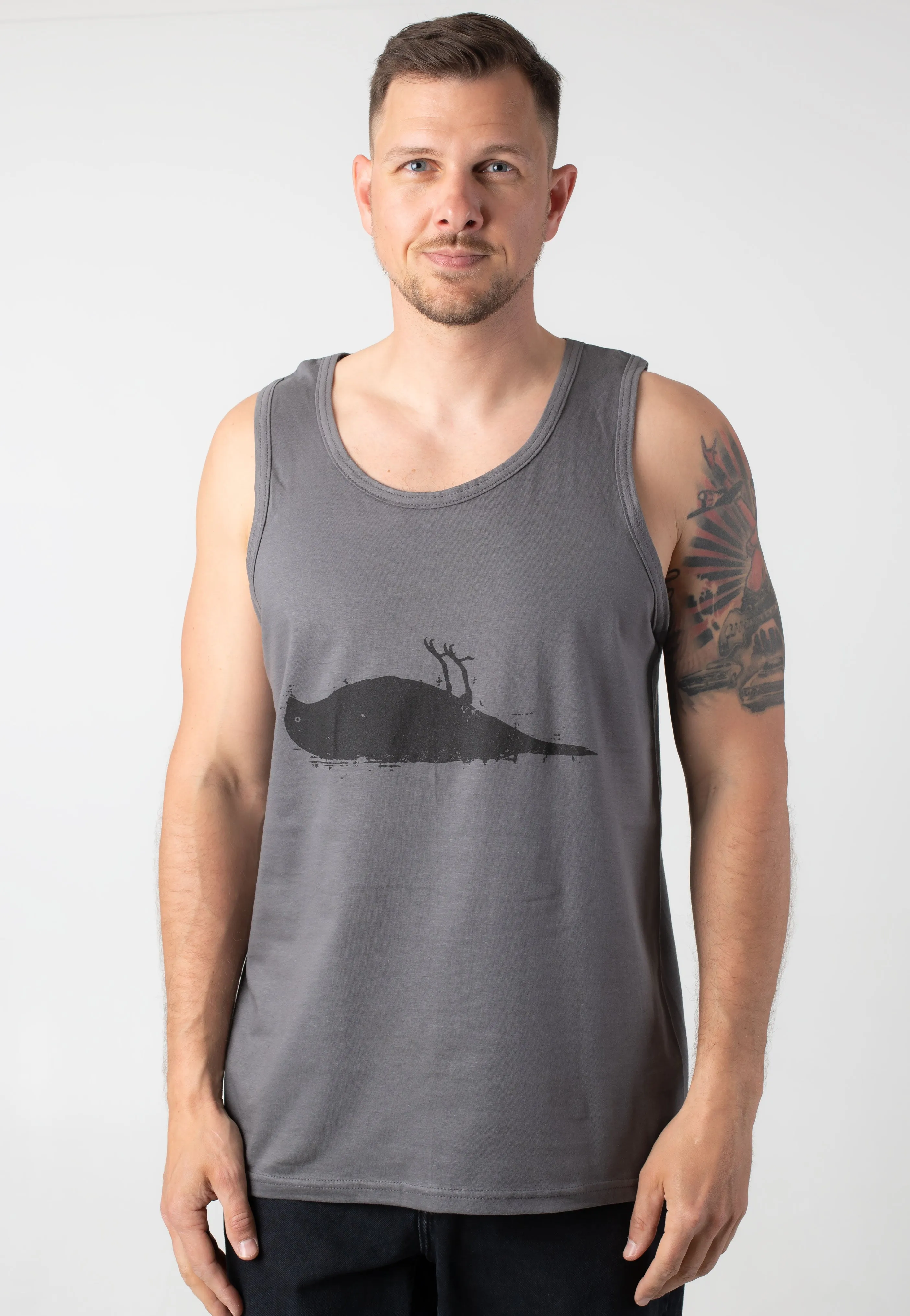 Atticus - Bird Charcoal - Tank