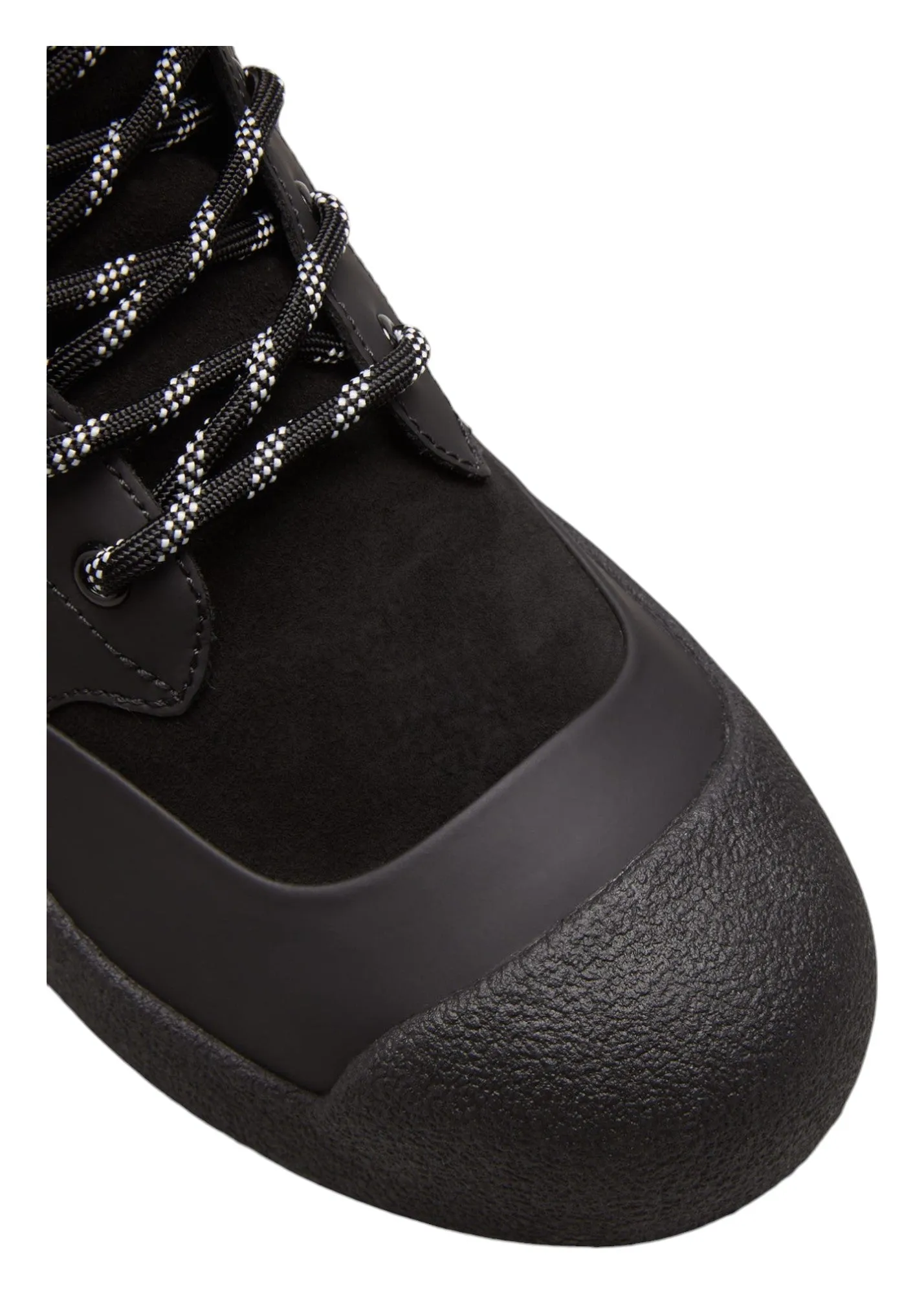 Bally Cuby 6234584 Men's Curling Shearling-Lined Suede & Leather Boots