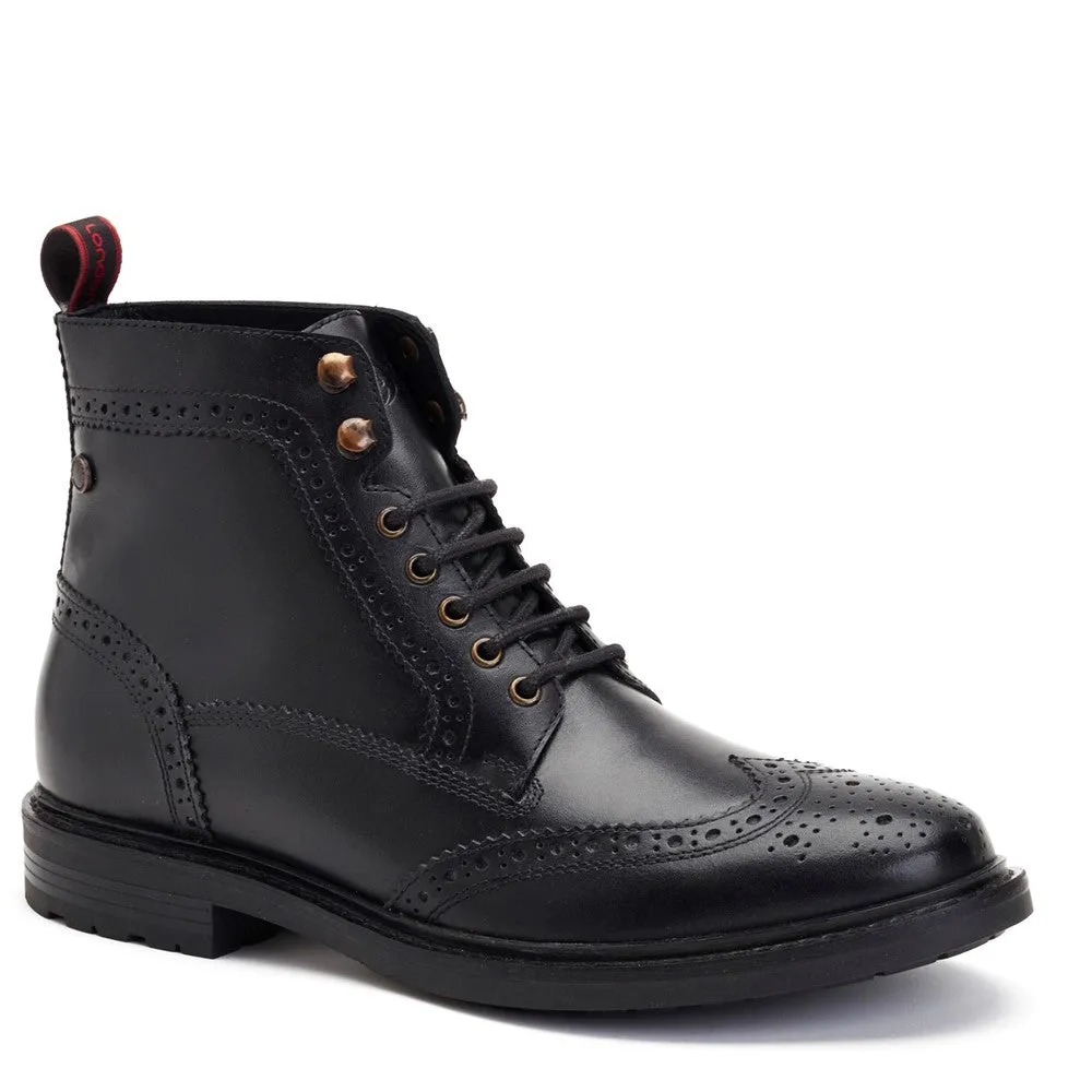 Base London Dealer Brogue Boot