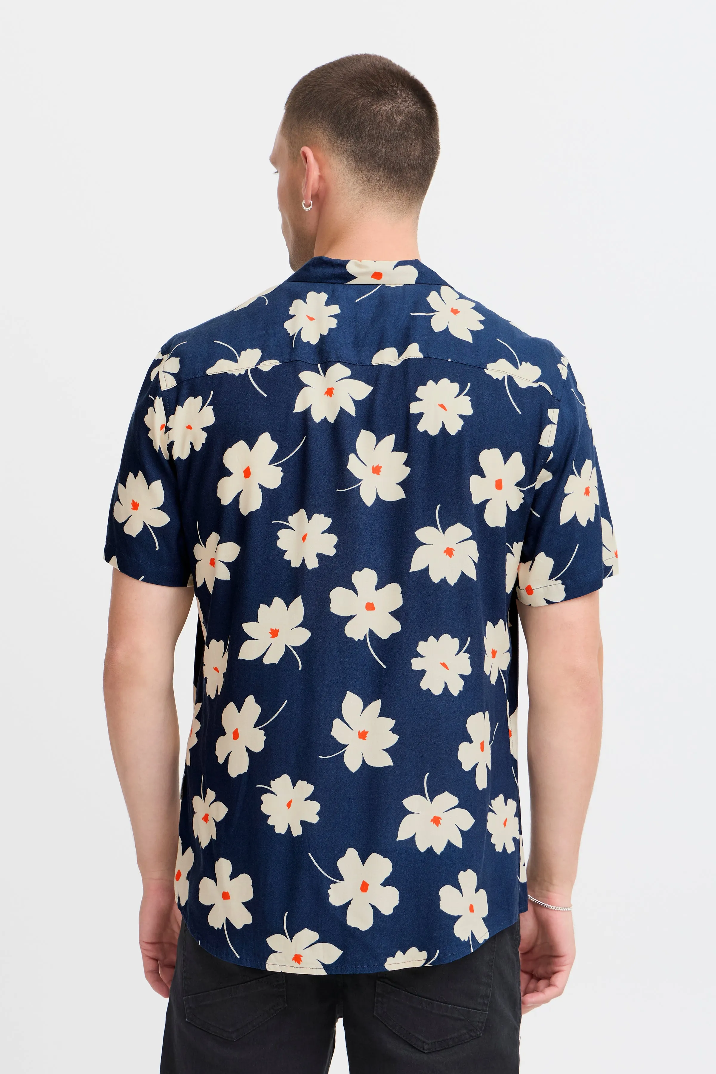 BHADAN SHORT SLEEVE FLORAL SHIRT
