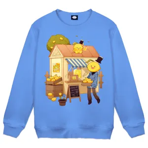 bigpapalemon Lemonade Light Blue Crewneck