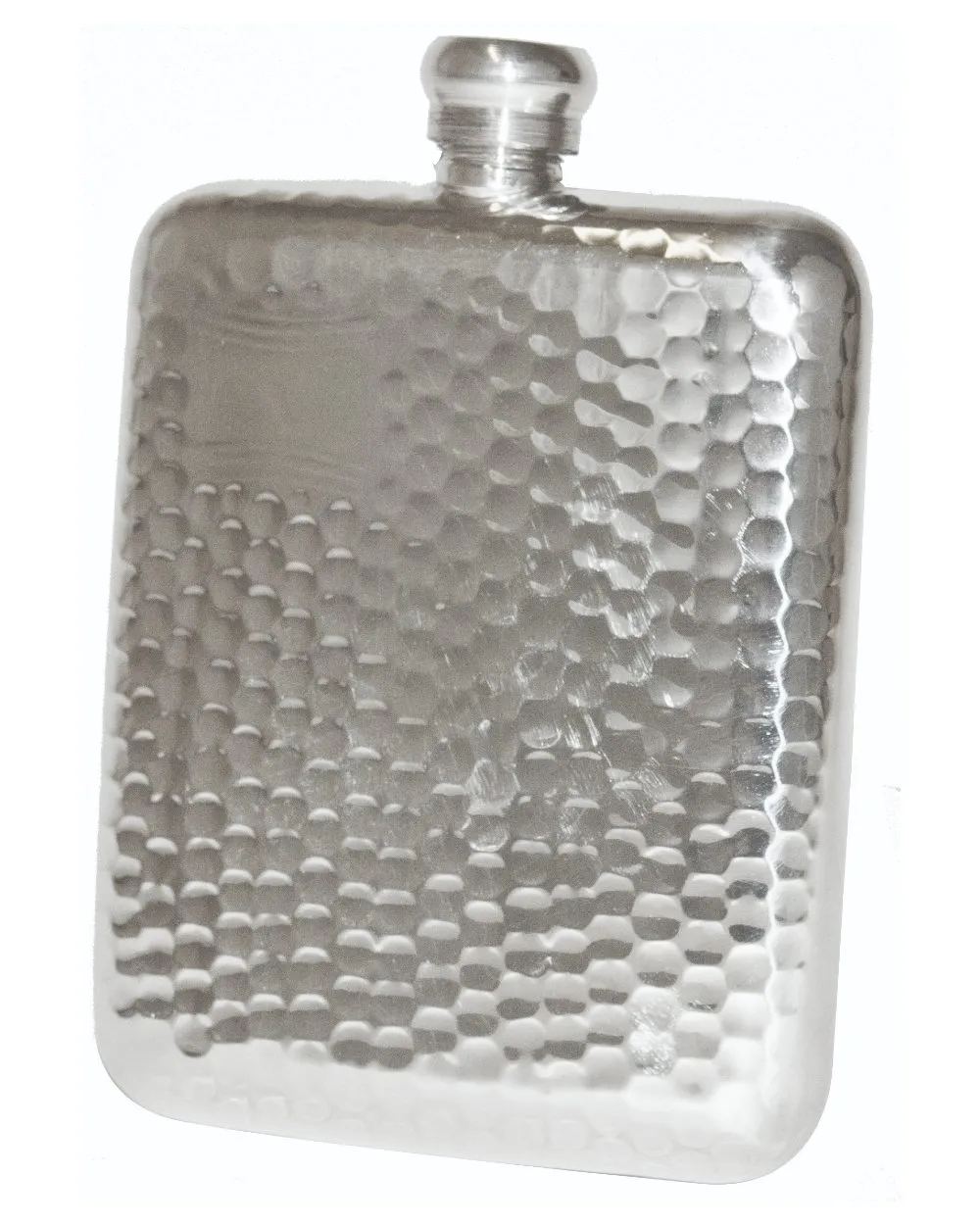 Bisley 6oz Hammered Pewter Flask