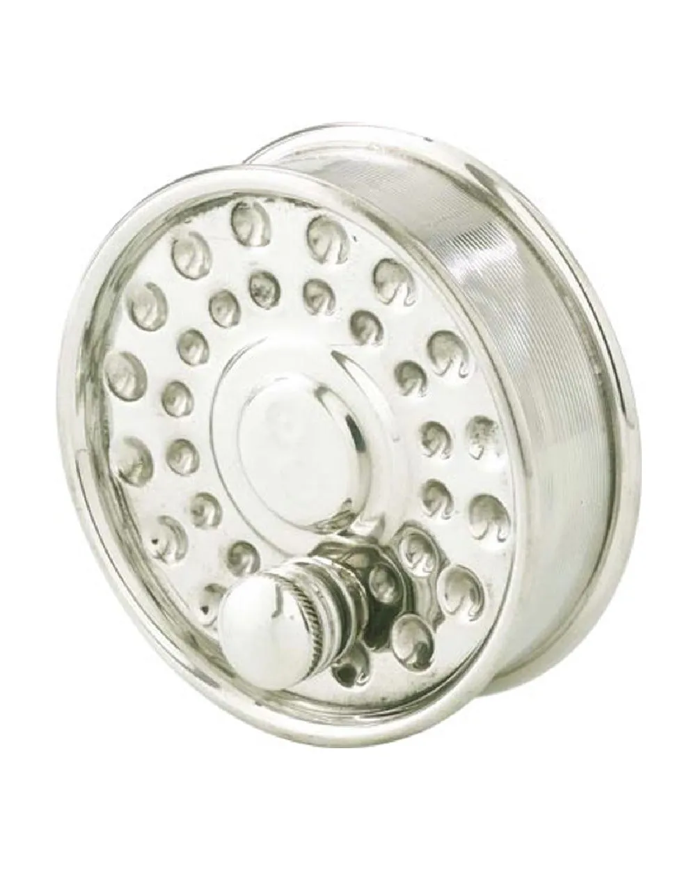 Bisley Fishing Reel Pewter Flask