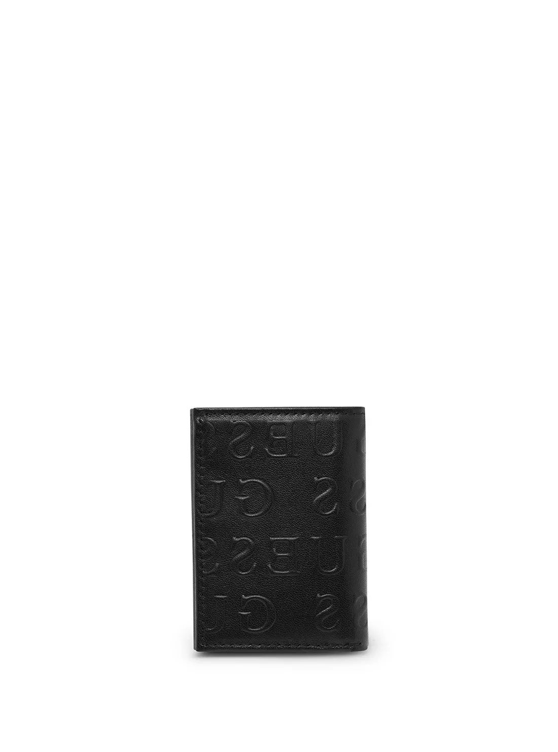 Black Glenoaks Trifold Wallet Guess