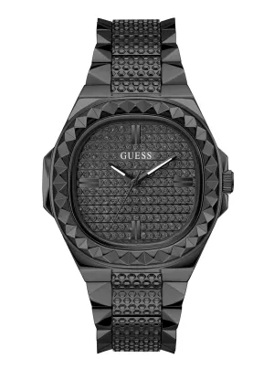 Black Studded Rebel Watch Guess
