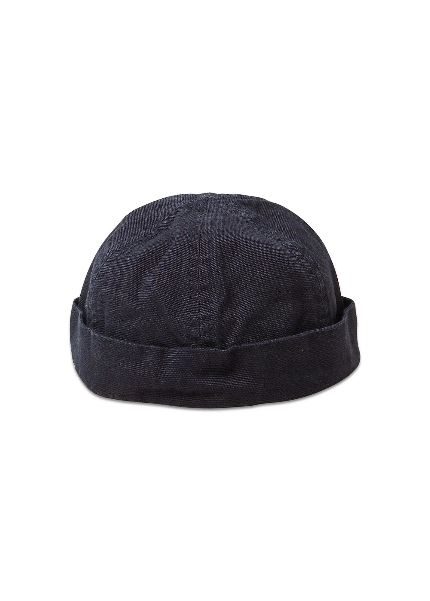 Bonnet court Miki - en coton (MARINE)