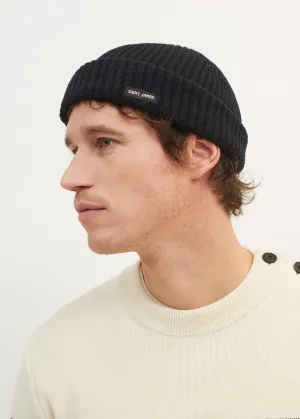 Bonnet marin Miki  revers - en maille de laine (NAVY)