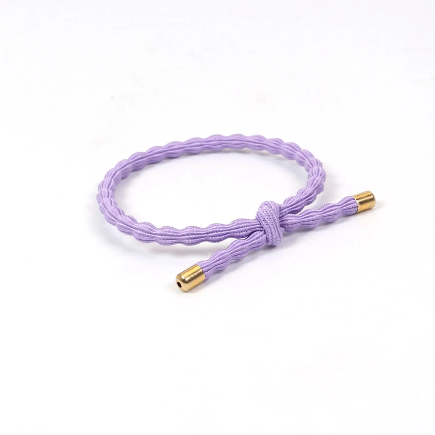 Bow's by Str Petra Hair Elastic - Purple 6-Pack