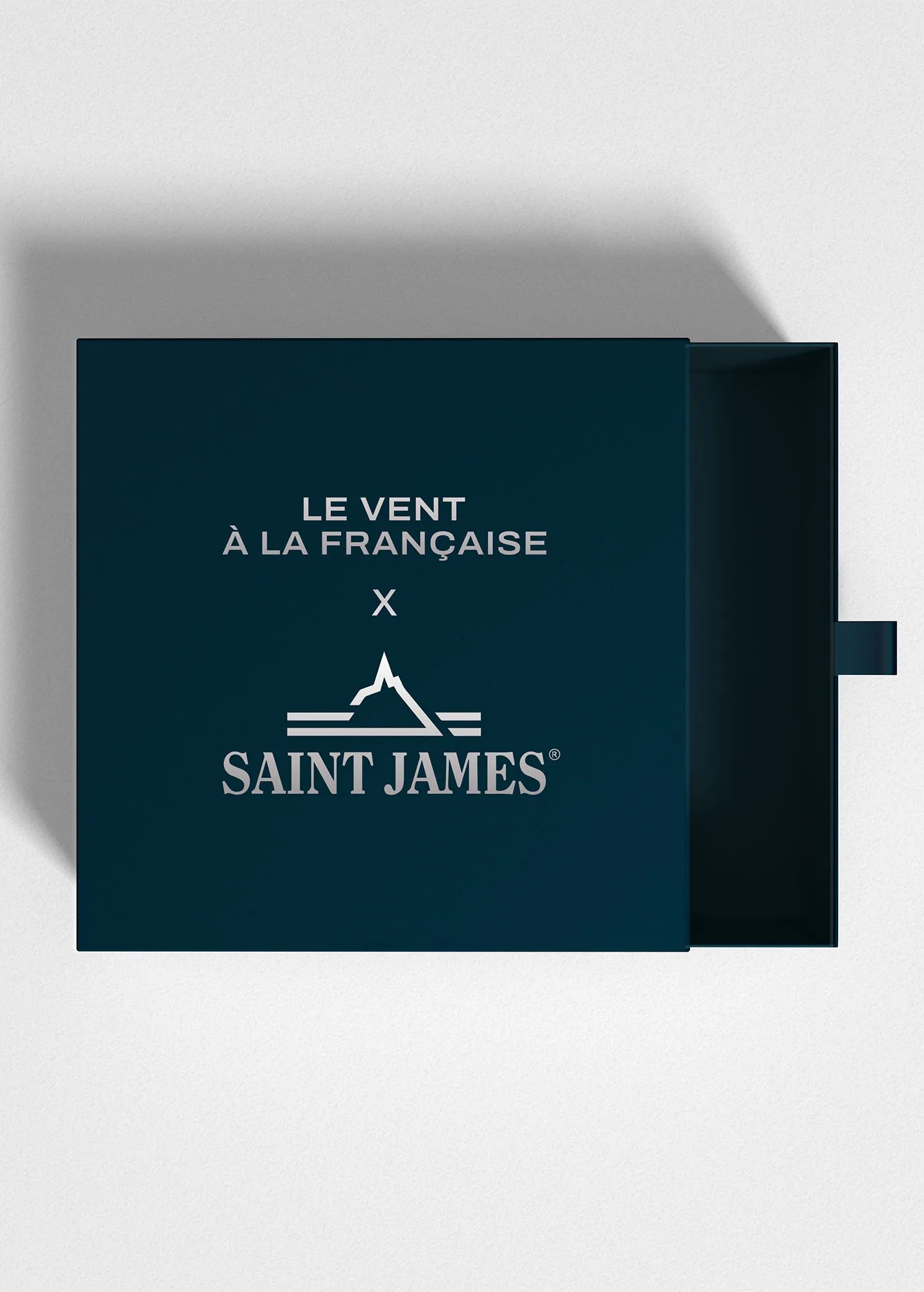 Bracelet lien Bouton - SAINT JAMES x Le Vent  la franaise (OR/RAYE BLANC/BEIGE)
