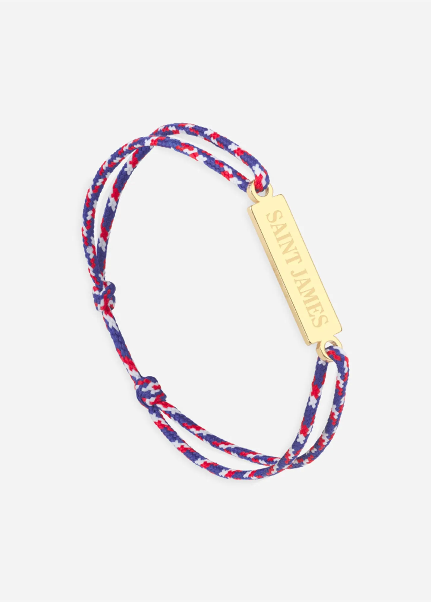 Bracelet lien SAINT JAMES - SAINT JAMES x Le Vent  la franaise (OR/TRICOLORE)