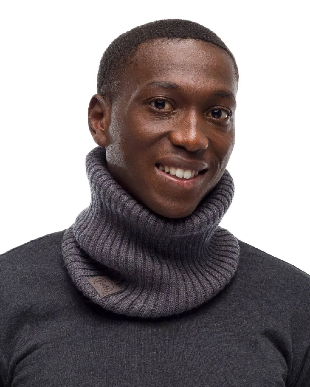 Buff Norval Merino Wool Knitted Neck Warmer