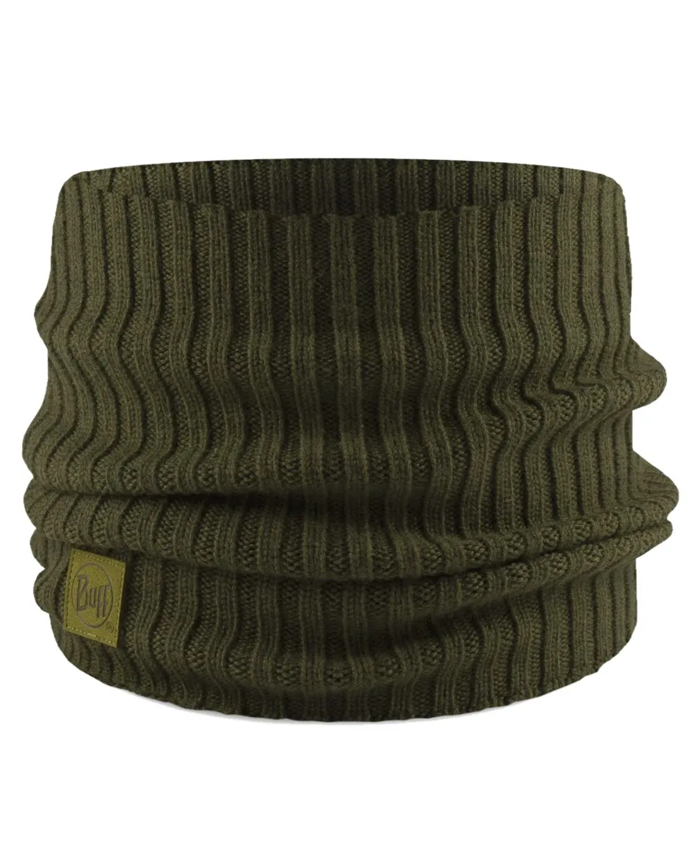 Buff Norval Merino Wool Knitted Neck Warmer