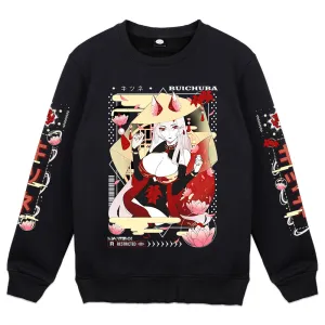 Buichuba World Lotus Crewneck