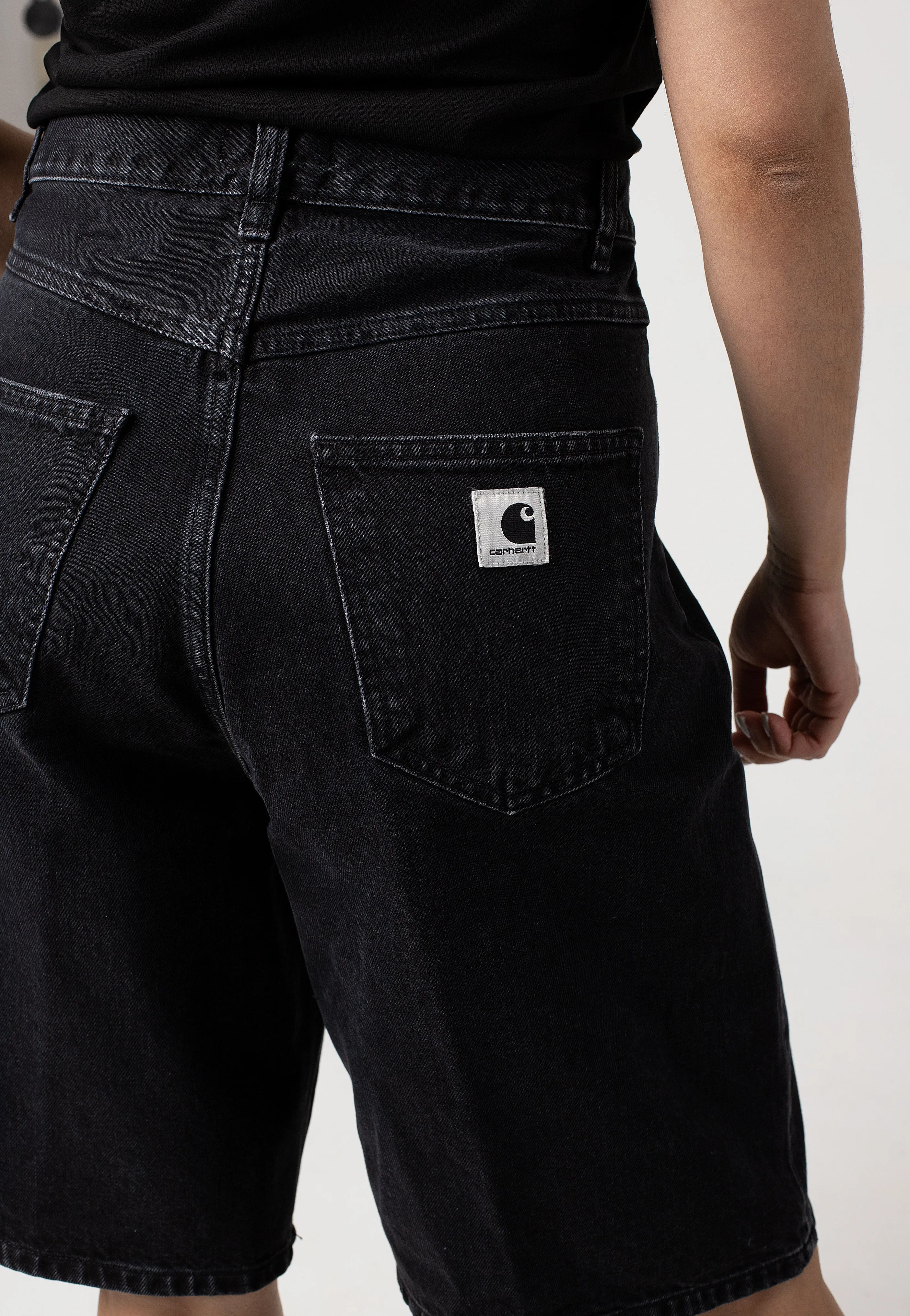 Carhartt WIP - W' Brandon Stone Washed Black - Shorts