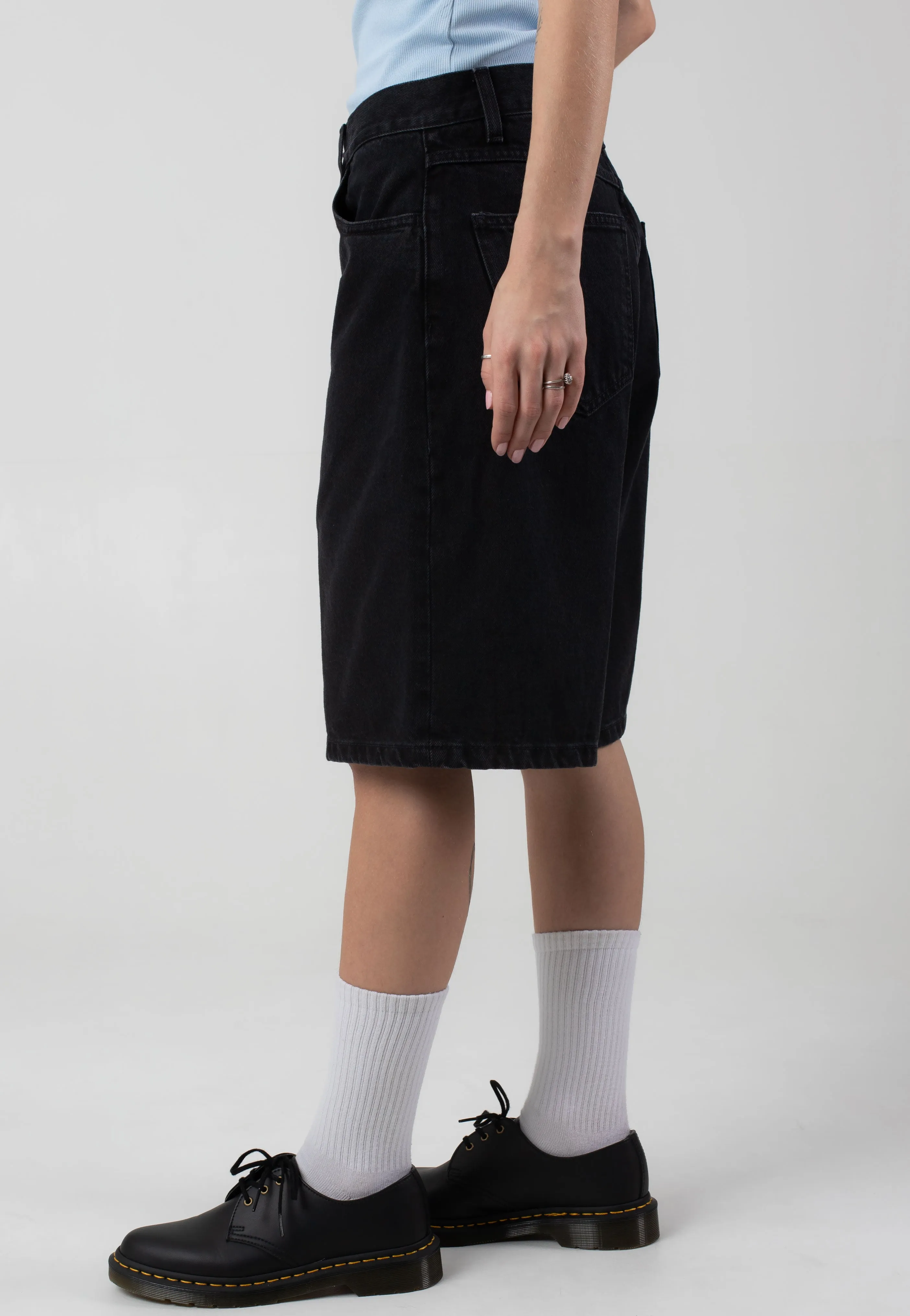 Carhartt WIP - W' Brandon Stone Washed Black - Shorts