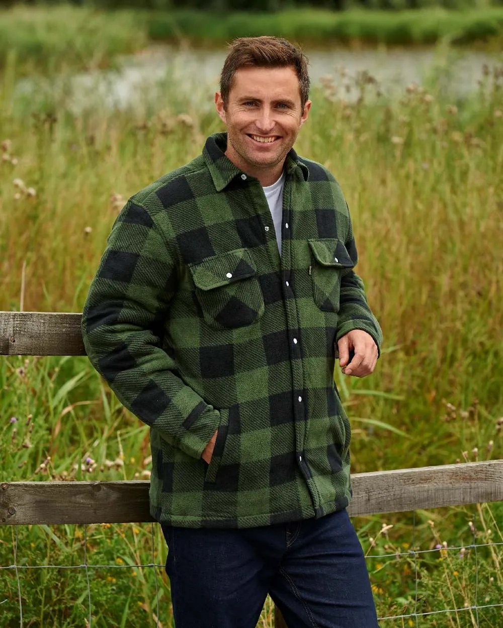 Champion Kinross Padded Fleece Lumberjack Shirt