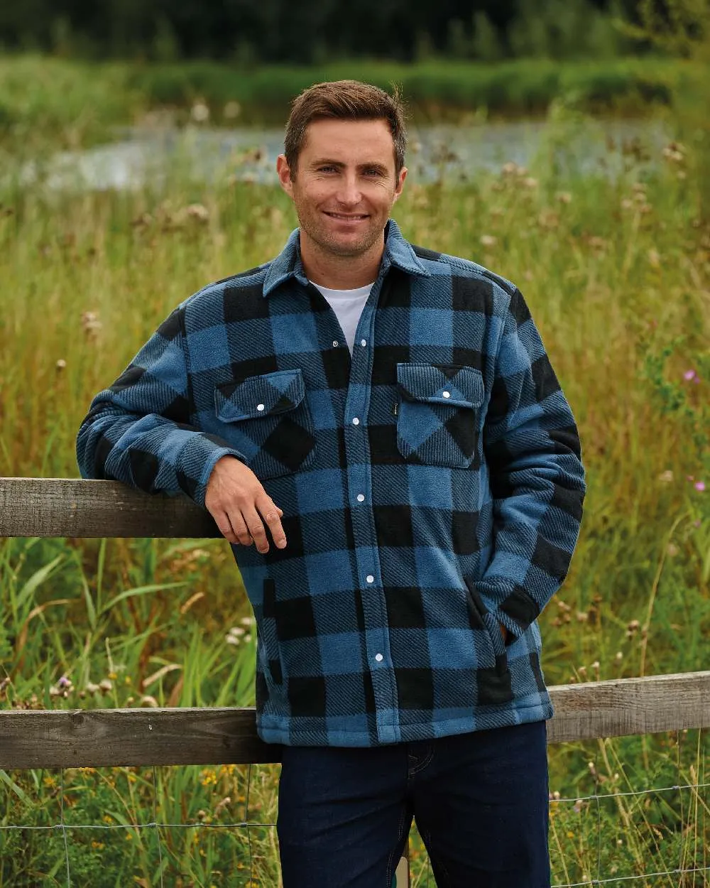 Champion Kinross Padded Fleece Lumberjack Shirt