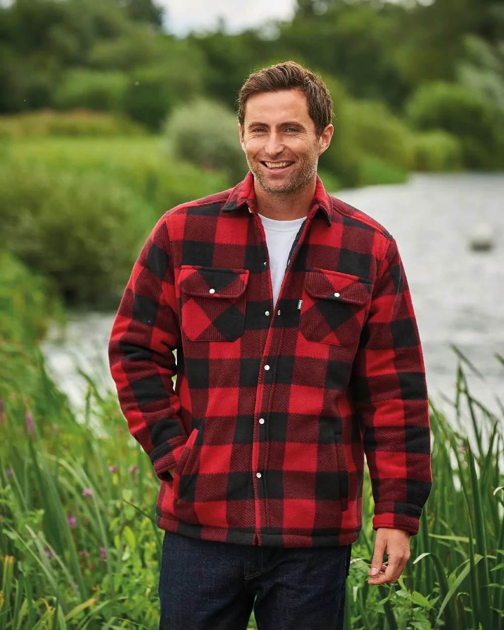 Champion Kinross Padded Fleece Lumberjack Shirt