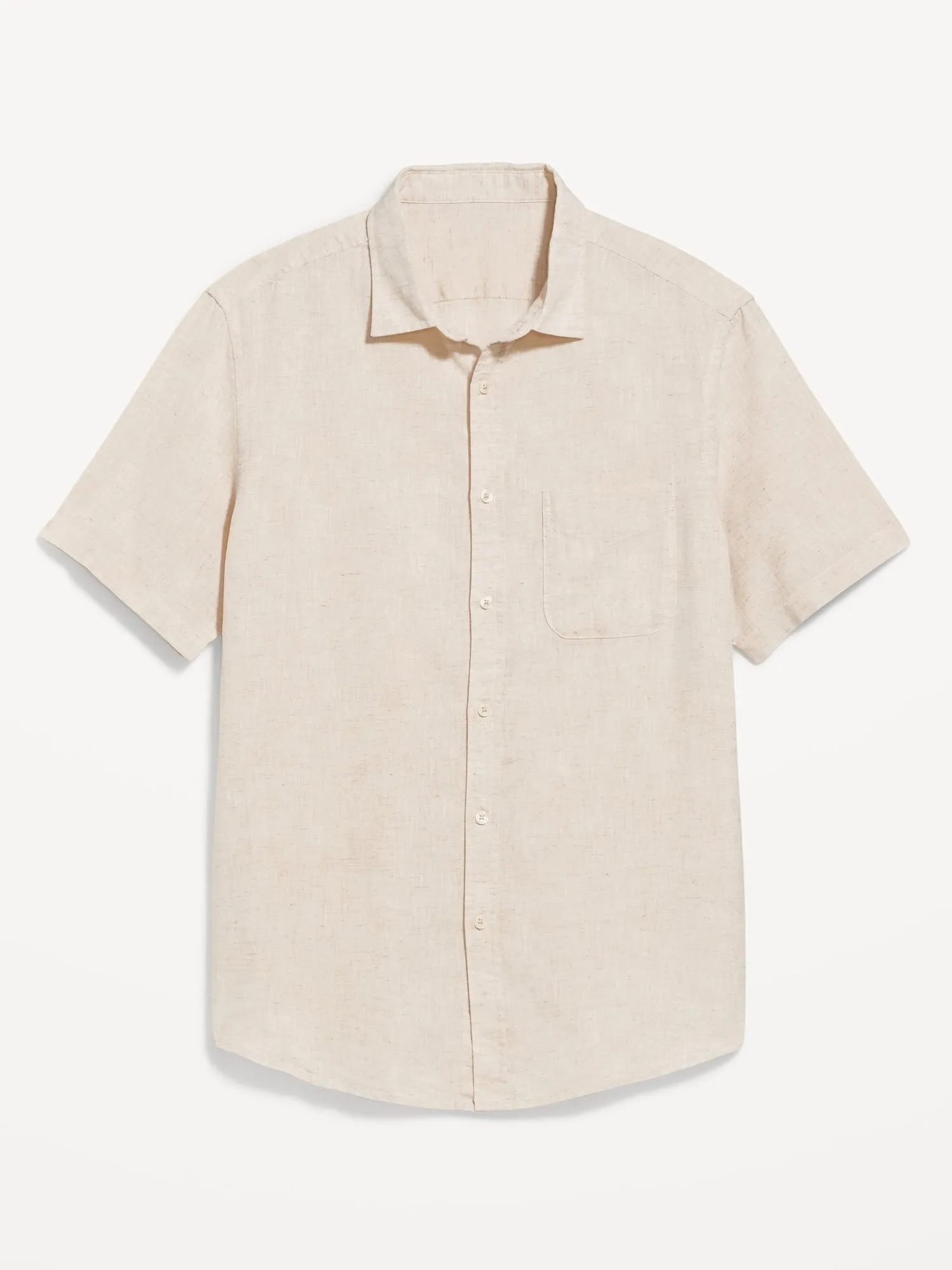 Classic Fit Everyday Linen-Blend Shirt