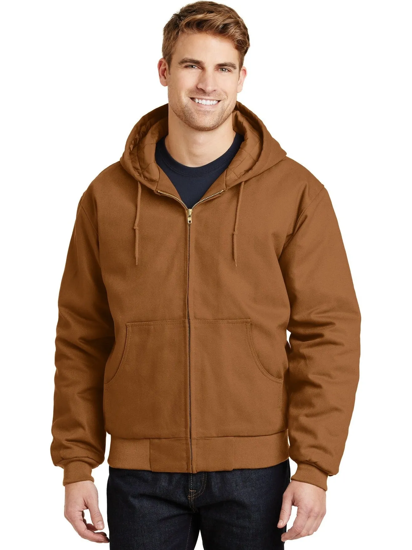 CornerStone Duck Cloth Hooded Work Jacket