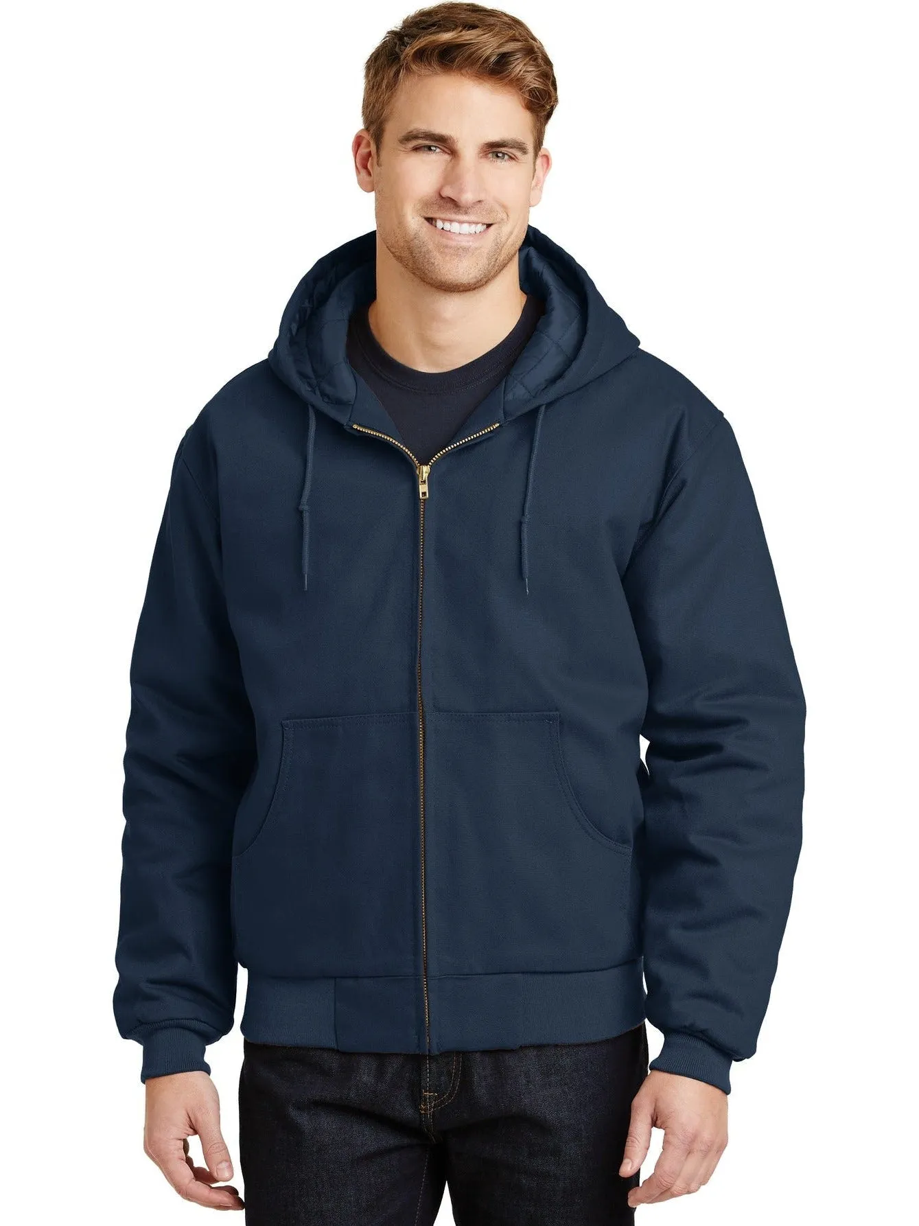CornerStone Duck Cloth Hooded Work Jacket
