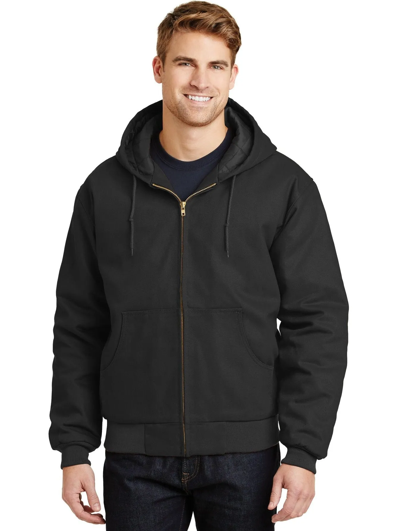 CornerStone Duck Cloth Hooded Work Jacket