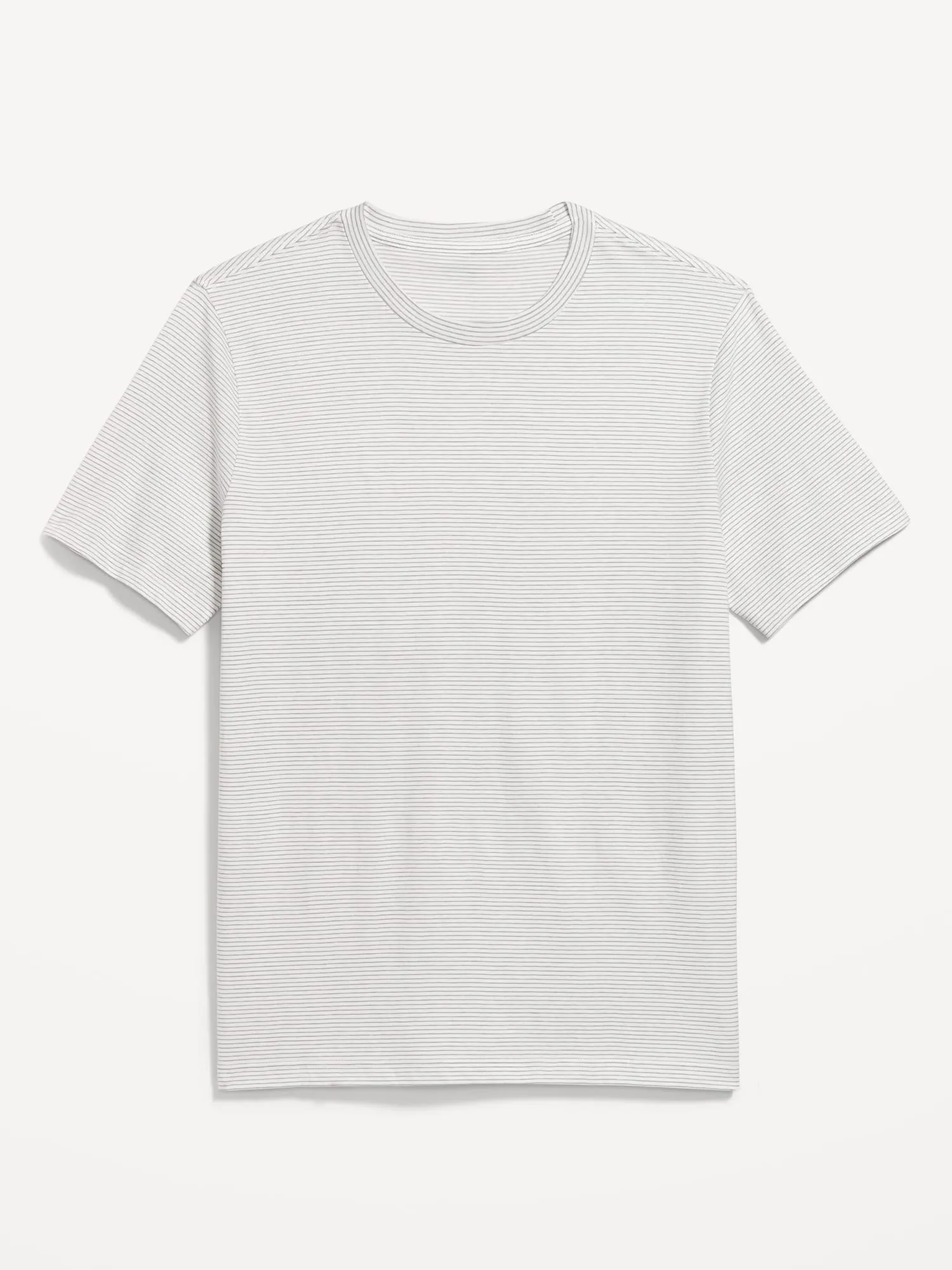 Crew-Neck Striped T-Shirt