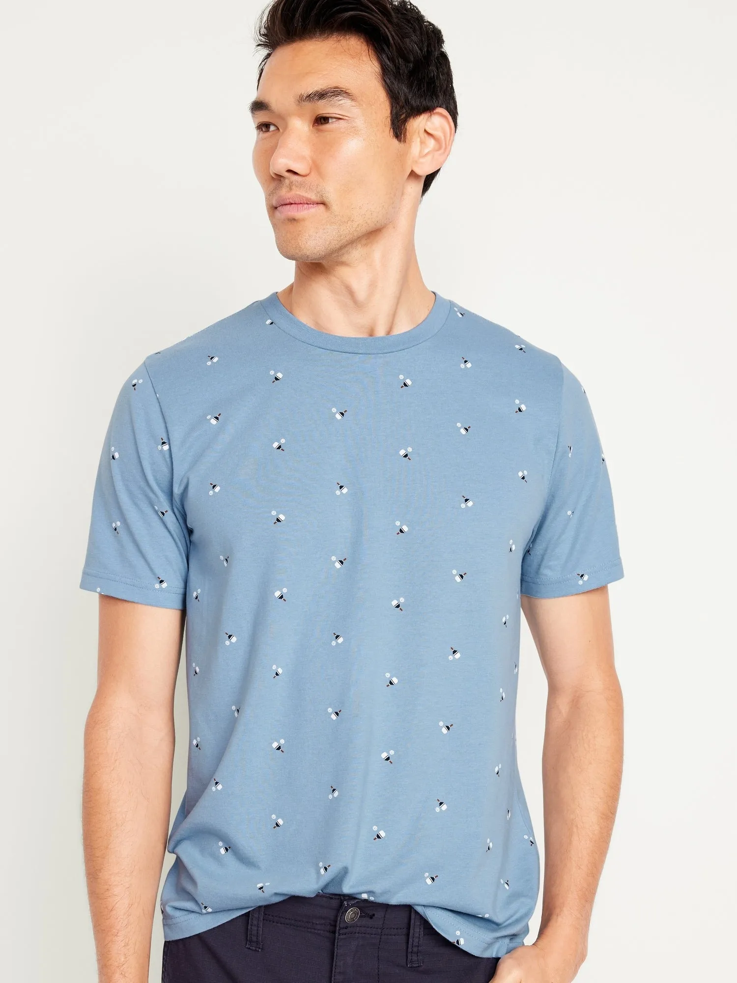 Crew-Neck T-Shirt for Men