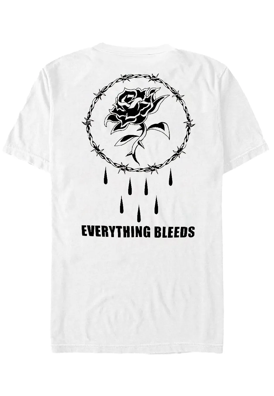 Crown Magnetar - Everything Bleeds White - T-Shirt