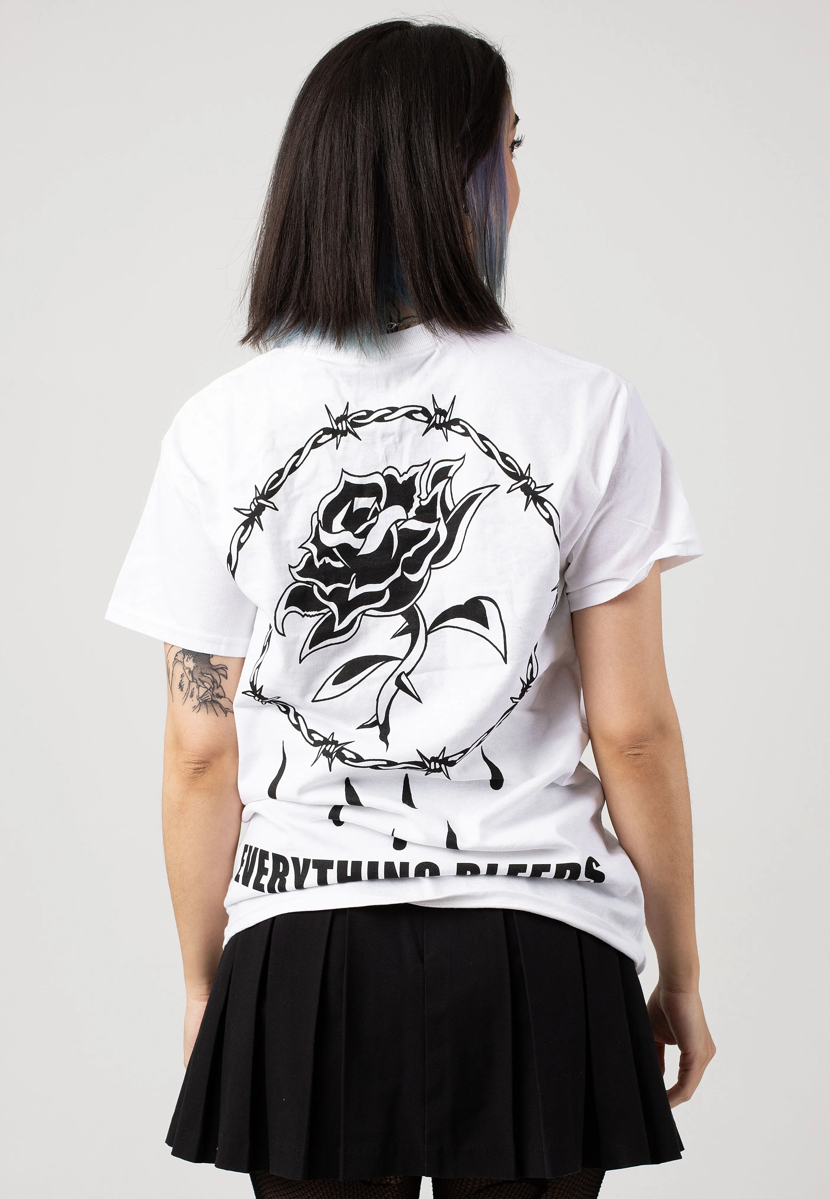 Crown Magnetar - Everything Bleeds White - T-Shirt