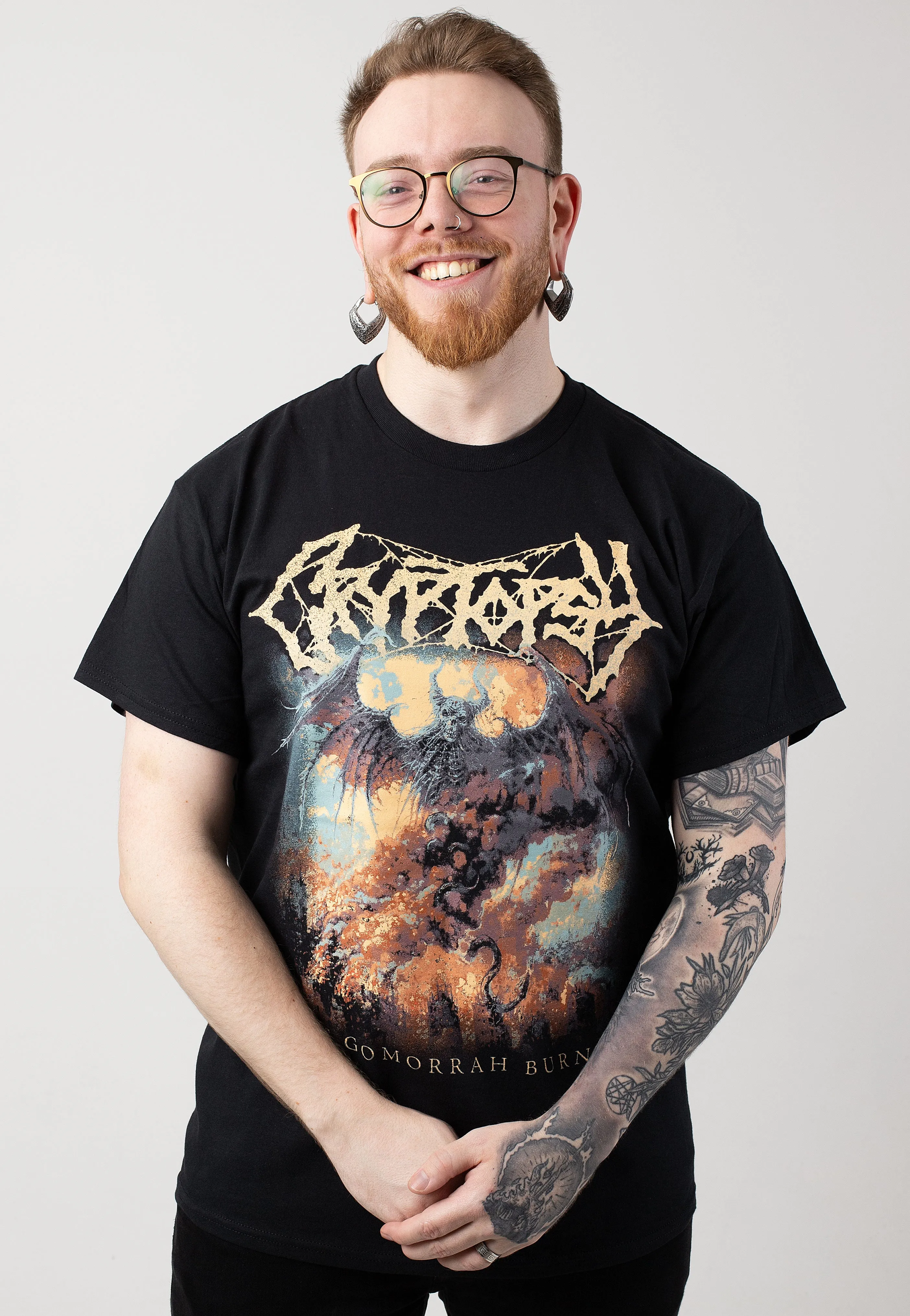 Cryptopsy - As Gomorrah Burns - T-Shirt