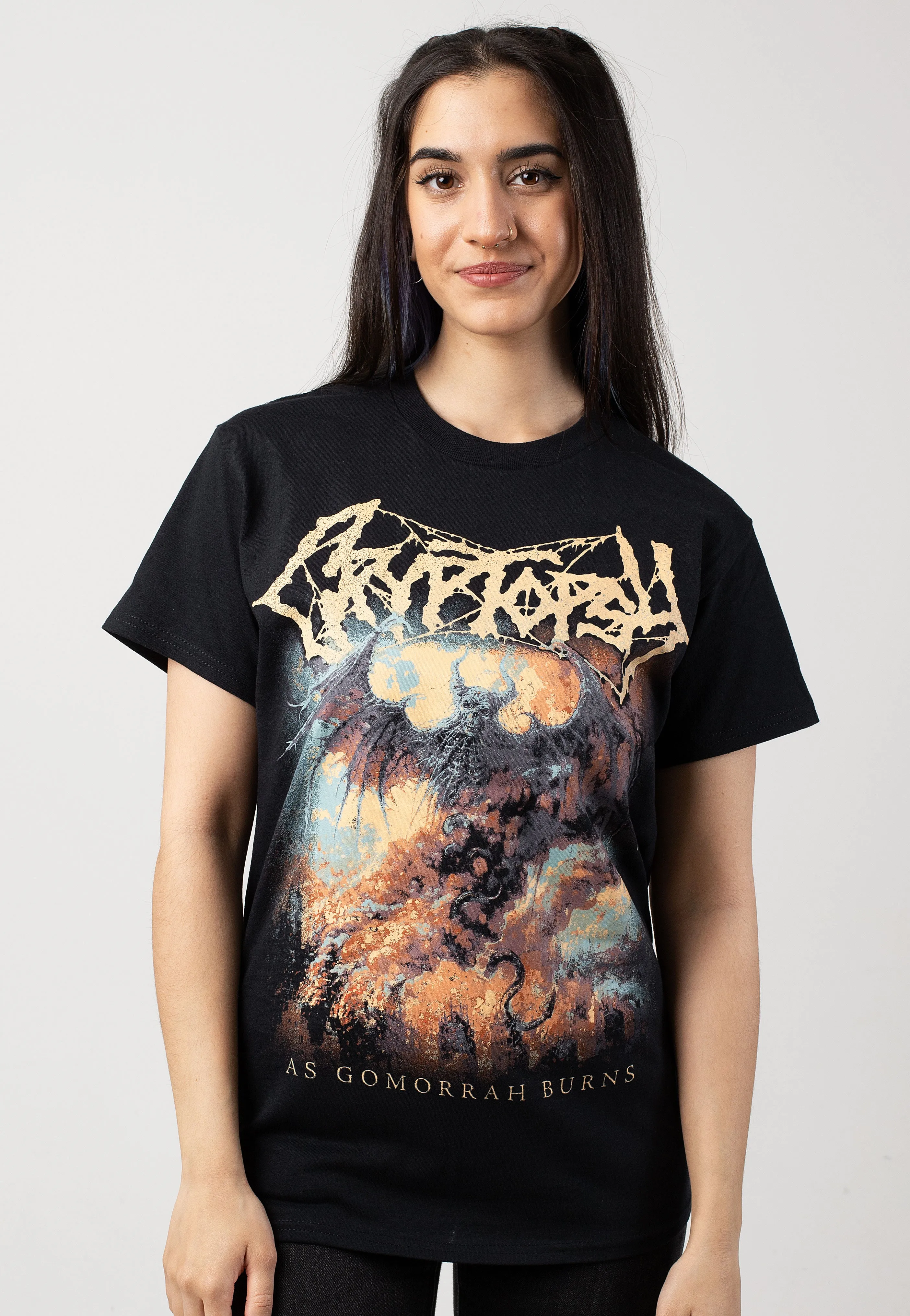 Cryptopsy - As Gomorrah Burns - T-Shirt