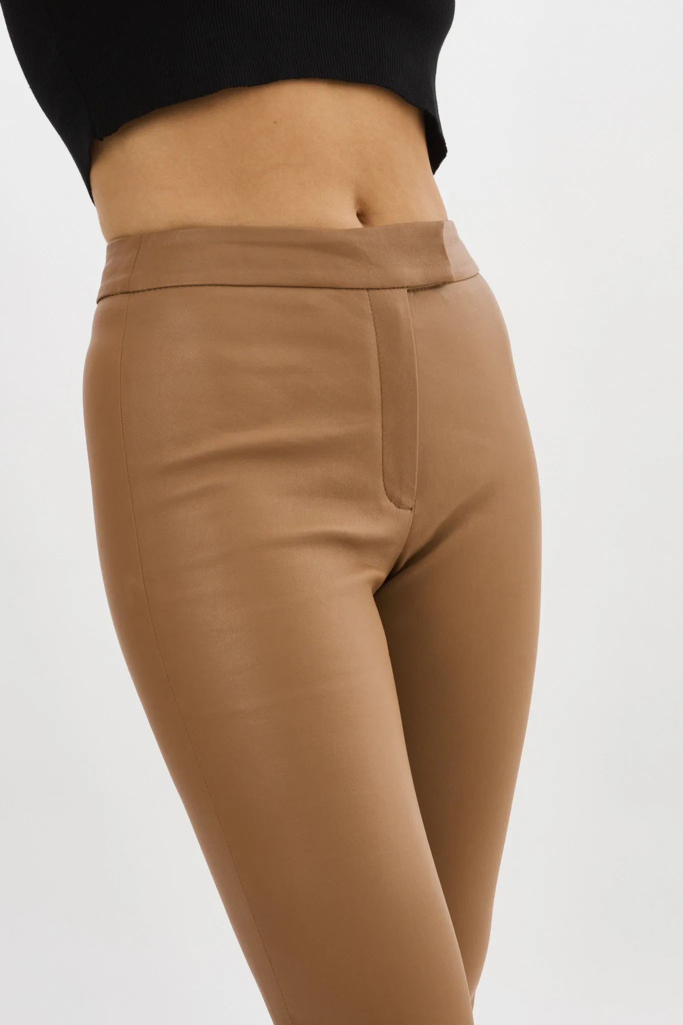 DAWN | Stretch Leather Pants