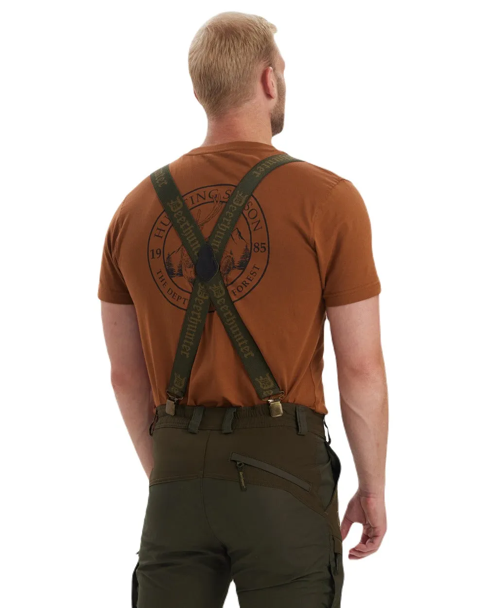 Deerhunter Logo Braces with Clips