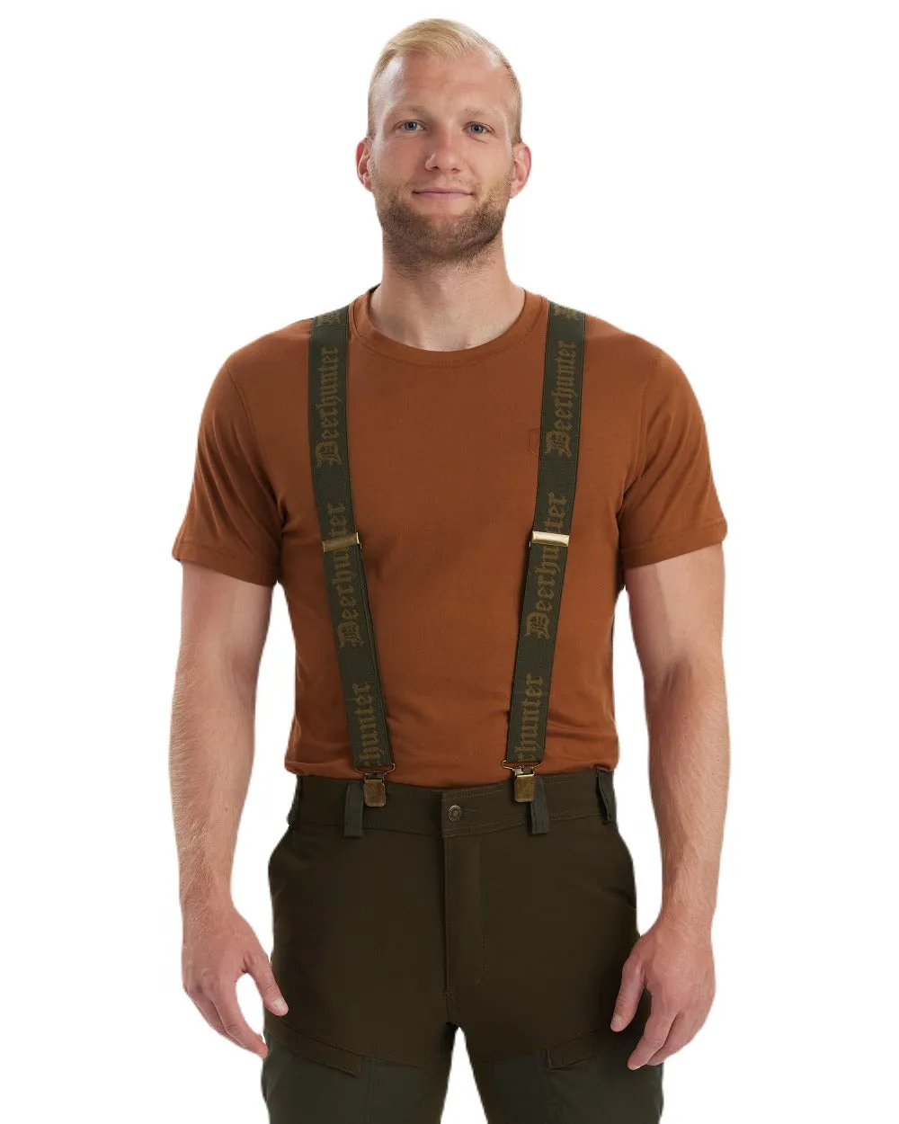 Deerhunter Logo Braces with Clips