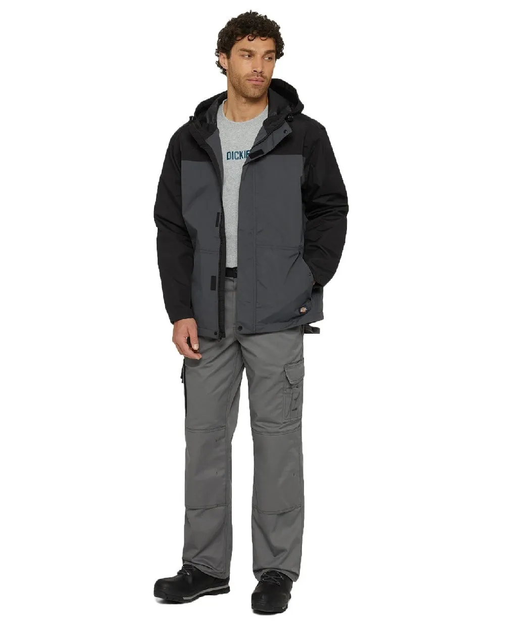 Dickies Mens Waterproof Rain Jacket