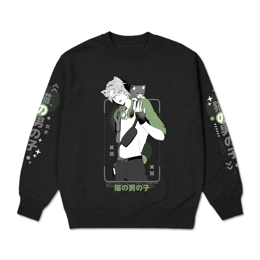 Endo Neko Adventure  Crewneck