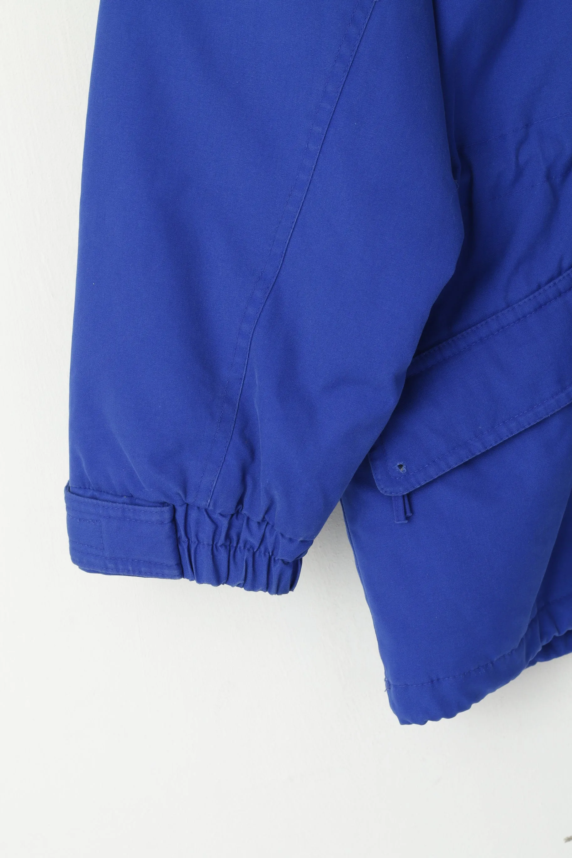 Etirel Le Style Sportif Men M Jacket Blue Cotton Padded Vintage Outdoor Parka