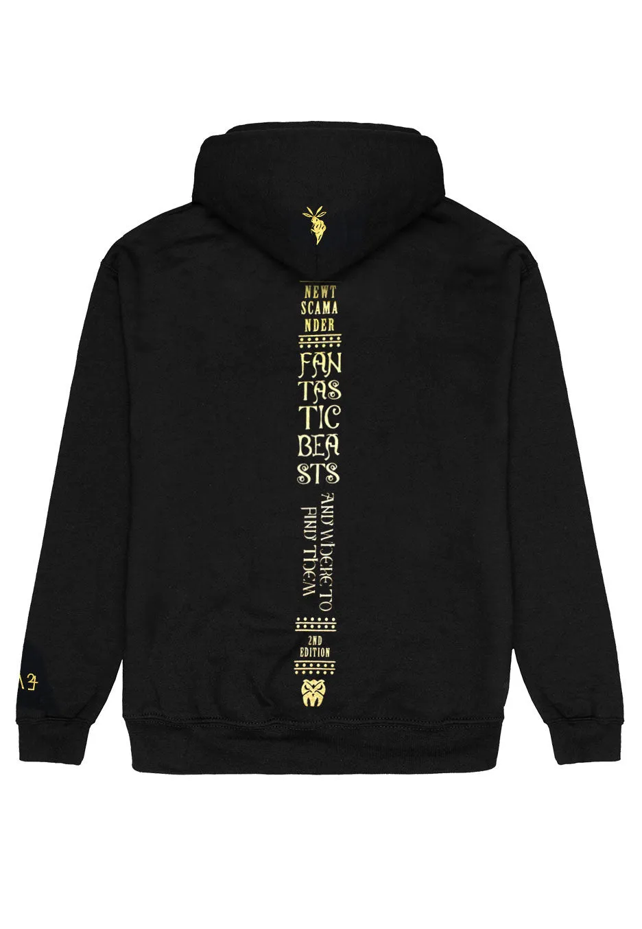 Fantastic Beasts - Golden Letters - Hoodie