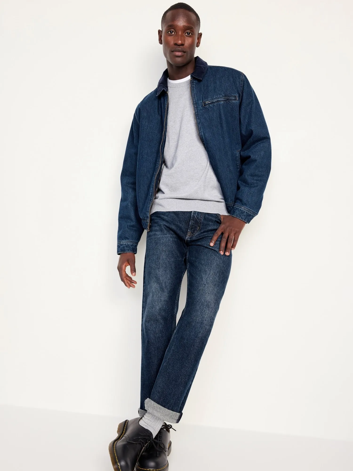 Flannel-Lined Jean Jacket