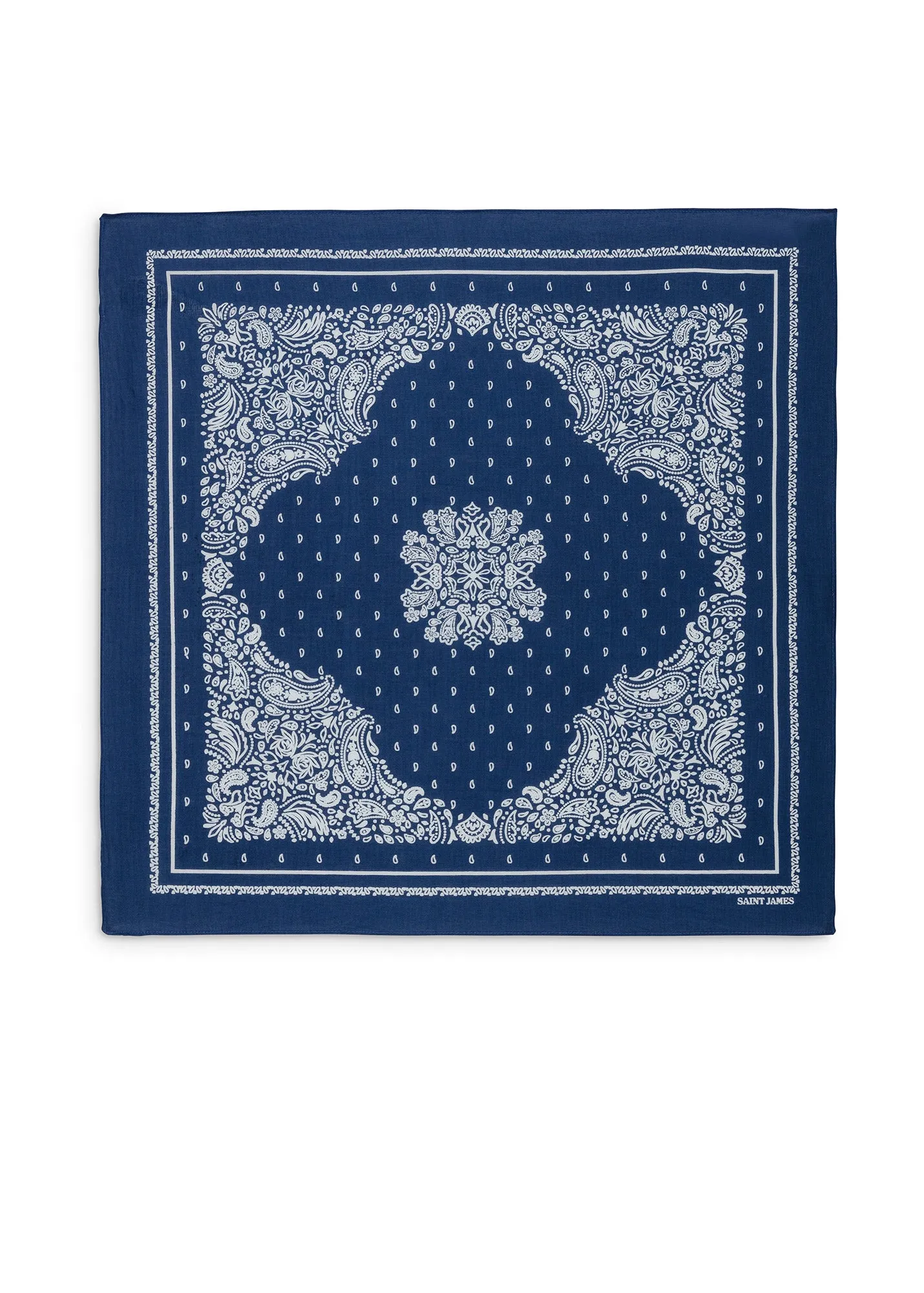 Foulard bandana - en coton (INDIGO)