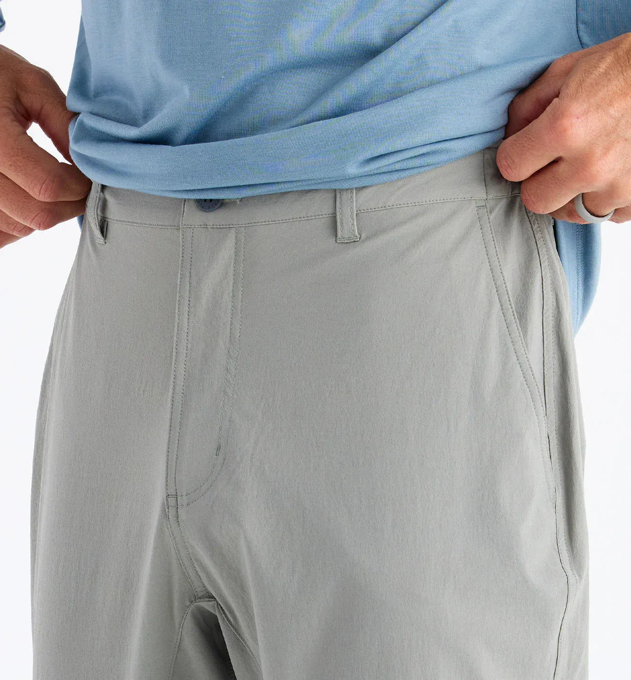 Free Fly Men's Latitude Pant in Cement