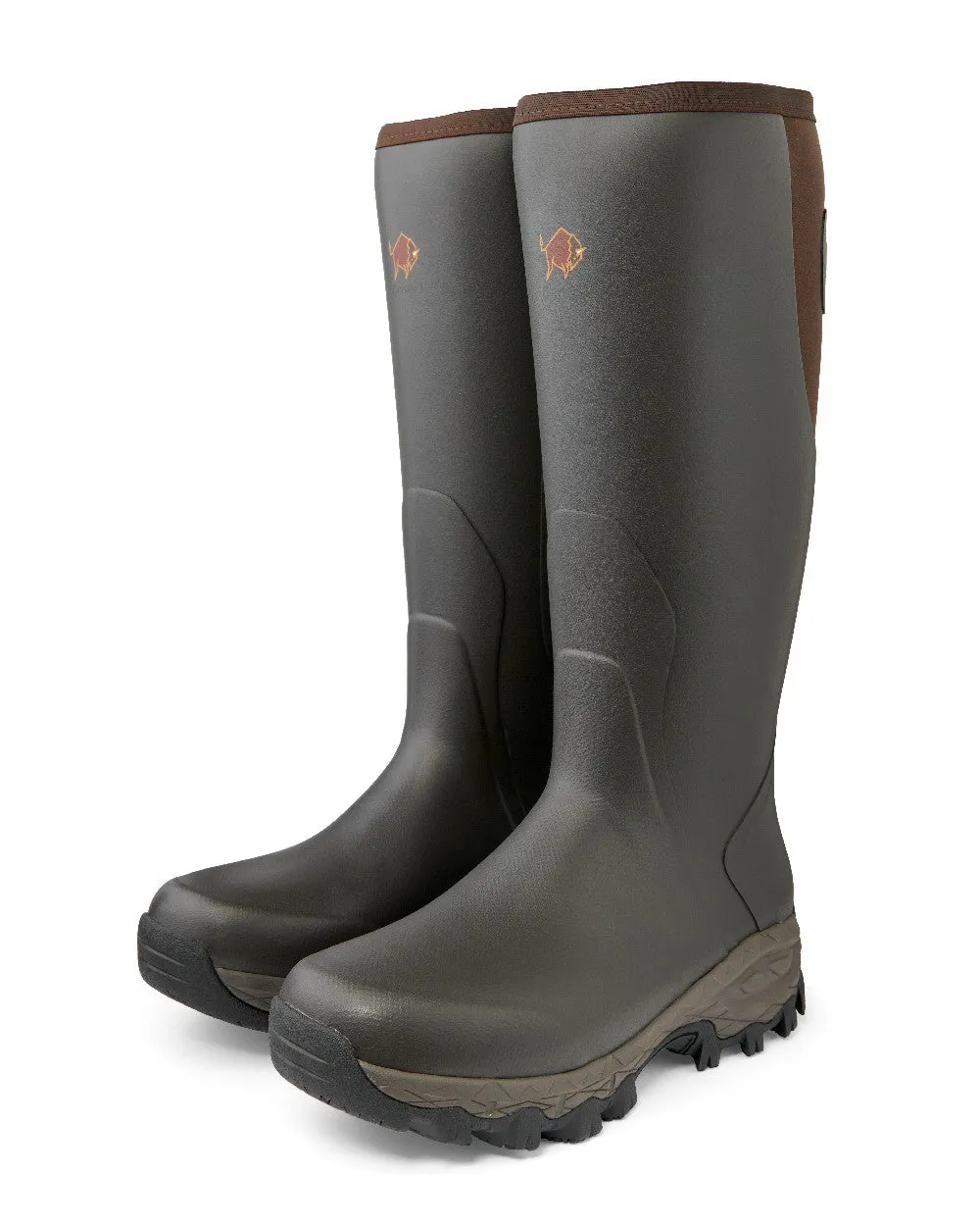 Gateway1 Moor Country 18" 3mm Side-Zip Wellingtons