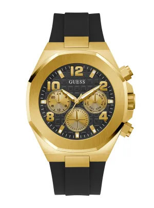 Gold Empire Silicone Watch Guess