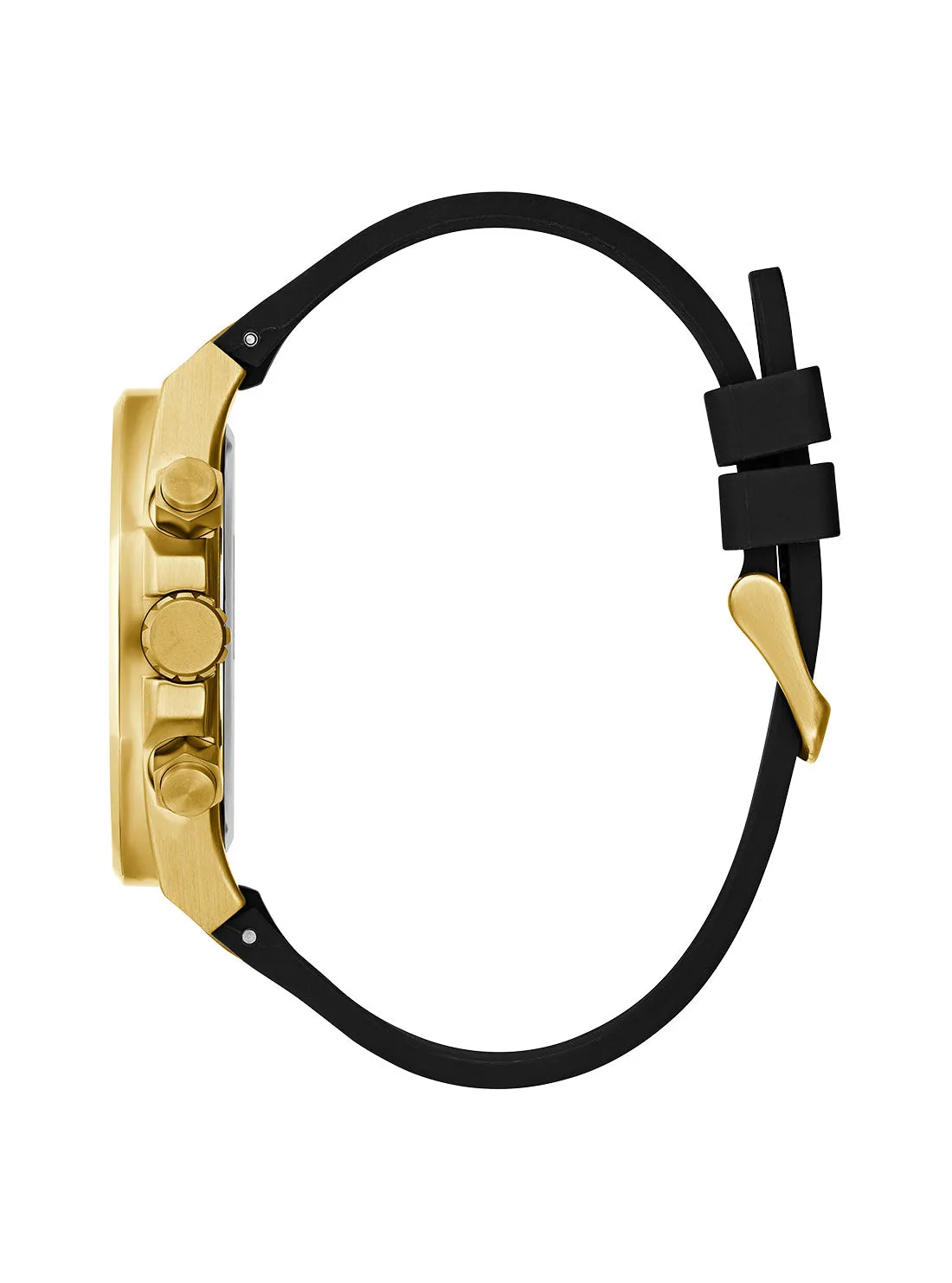 Gold Empire Silicone Watch Guess