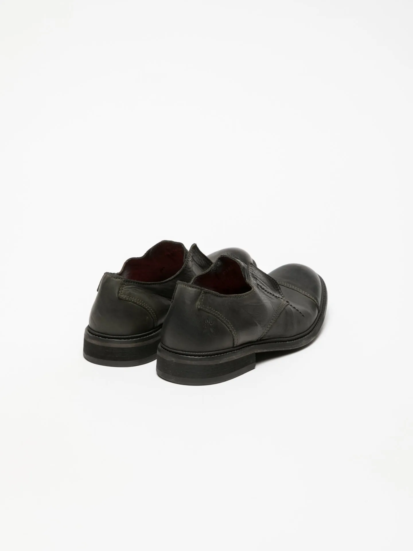 Gray Flat Shoes